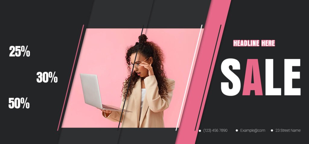 Vinyl Banner Template #02
