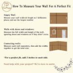 Wall Murals and Wallpaper - How to measure your walls