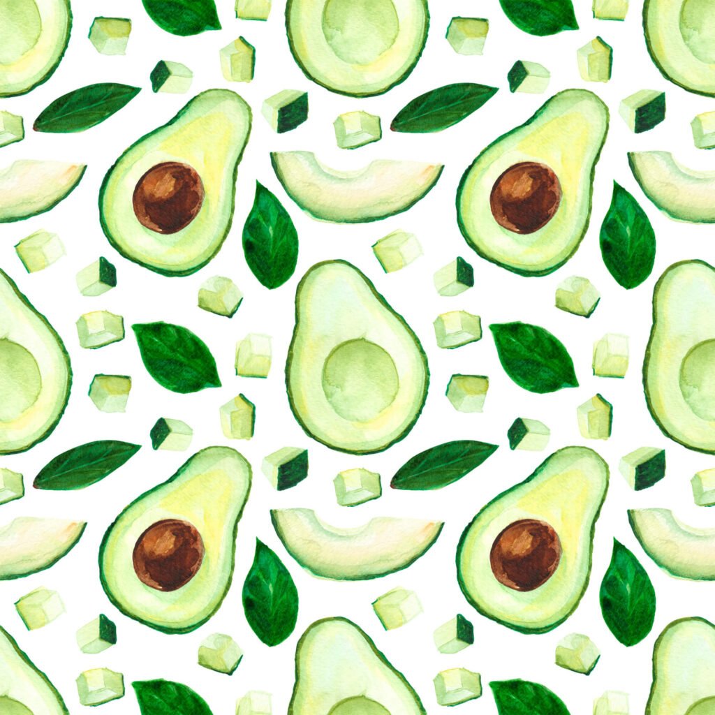 Avocado pattern