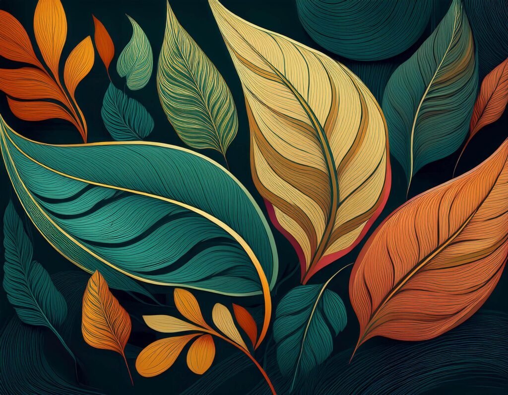 Colorful leaves