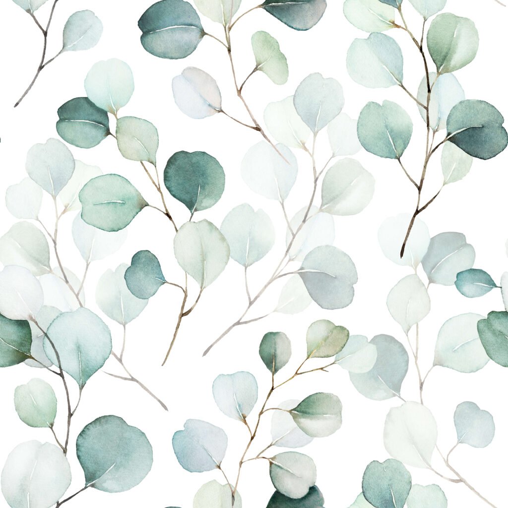 Green leaves and branches