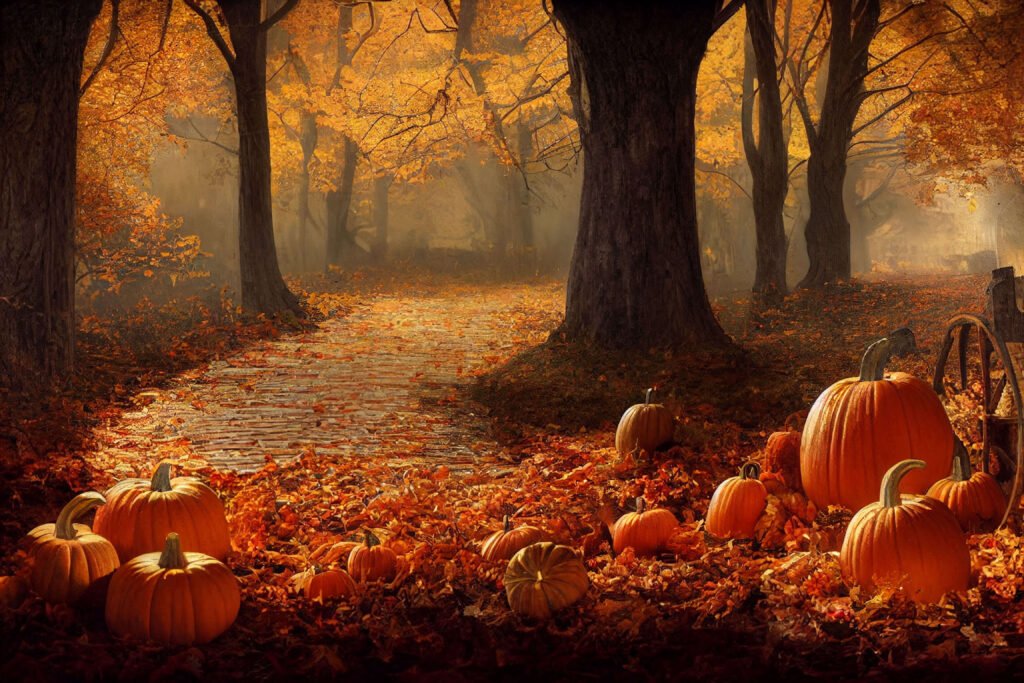 Halloween lanscape