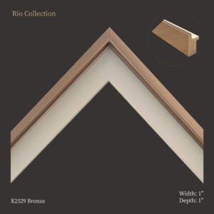 Collection Rio Bronze : Moulures pour cadres et œuvres d’art