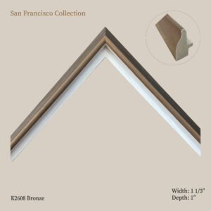 San Francisco Bronze Collection: Moulding for Picture & Artwork Frames