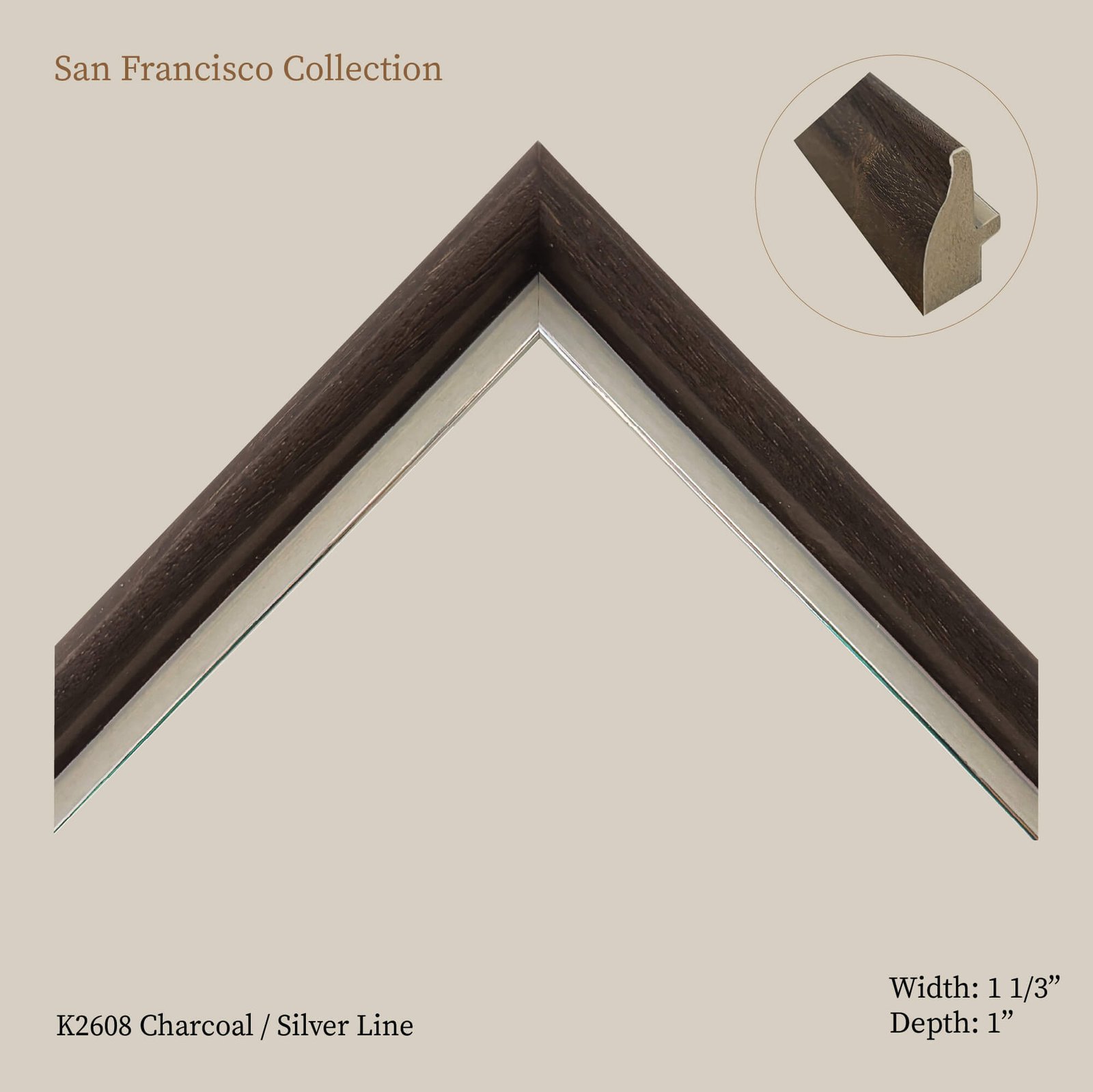 K2608 Charcoal