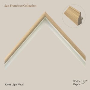 San Francisco Wood Collection: Moulding for Picture & Artwork Frames