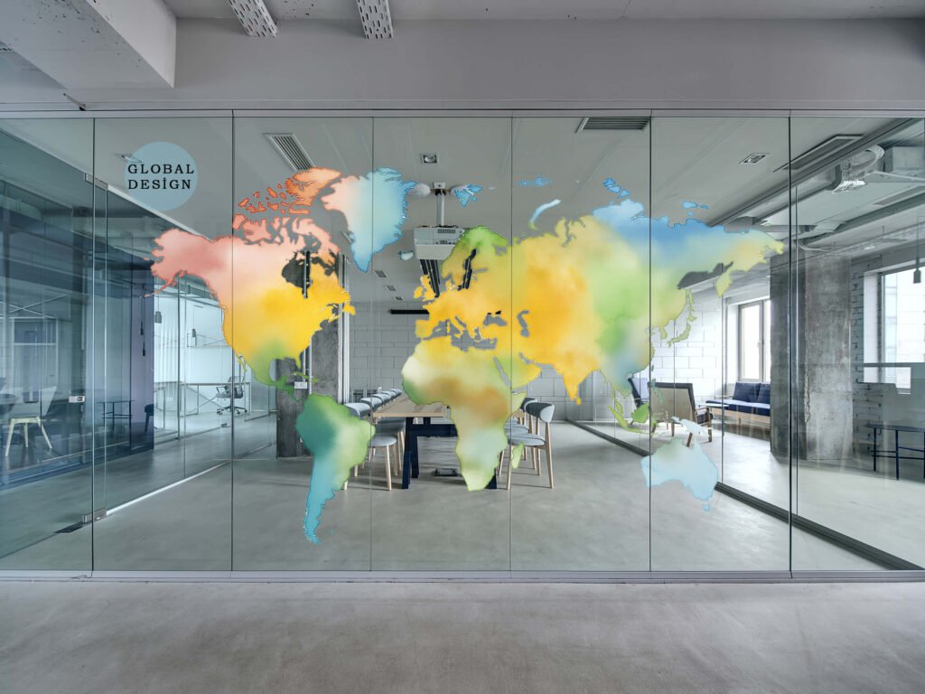 Storefront decals - Office window decal
