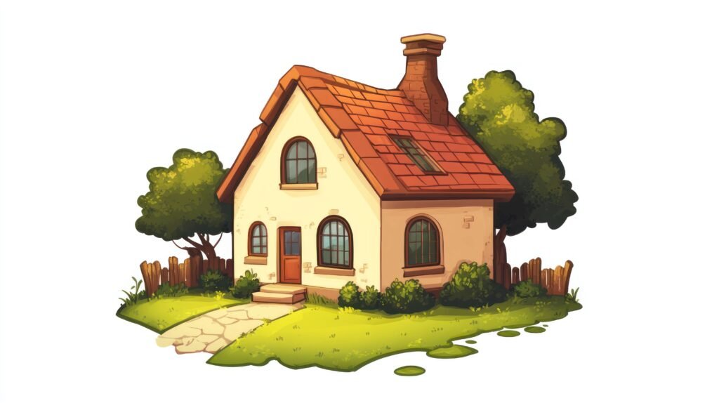 Small Cartoon house