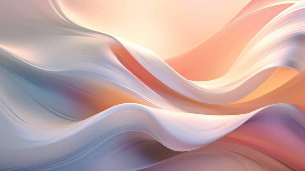 Soft pastel wave