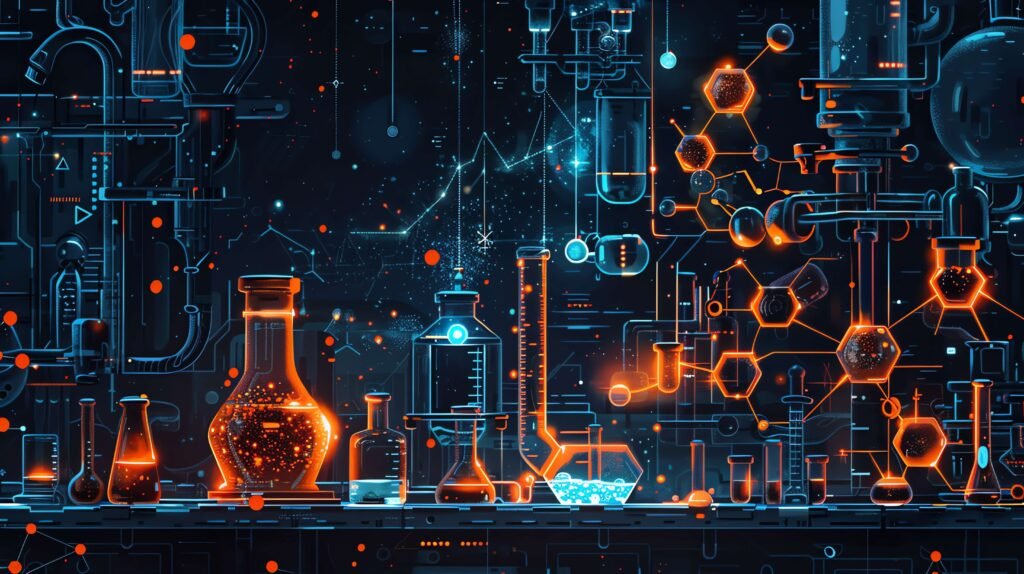 blue&orange chemistry lab