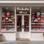 candy shop decal