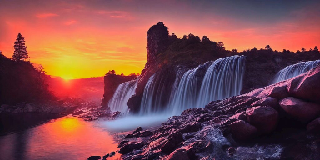 fantasy waterfall