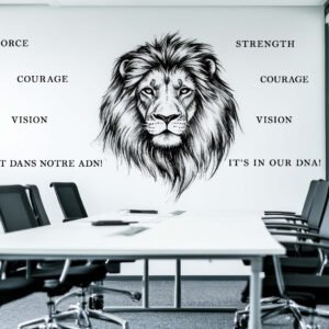 Wall Lettering - office decal and lettering