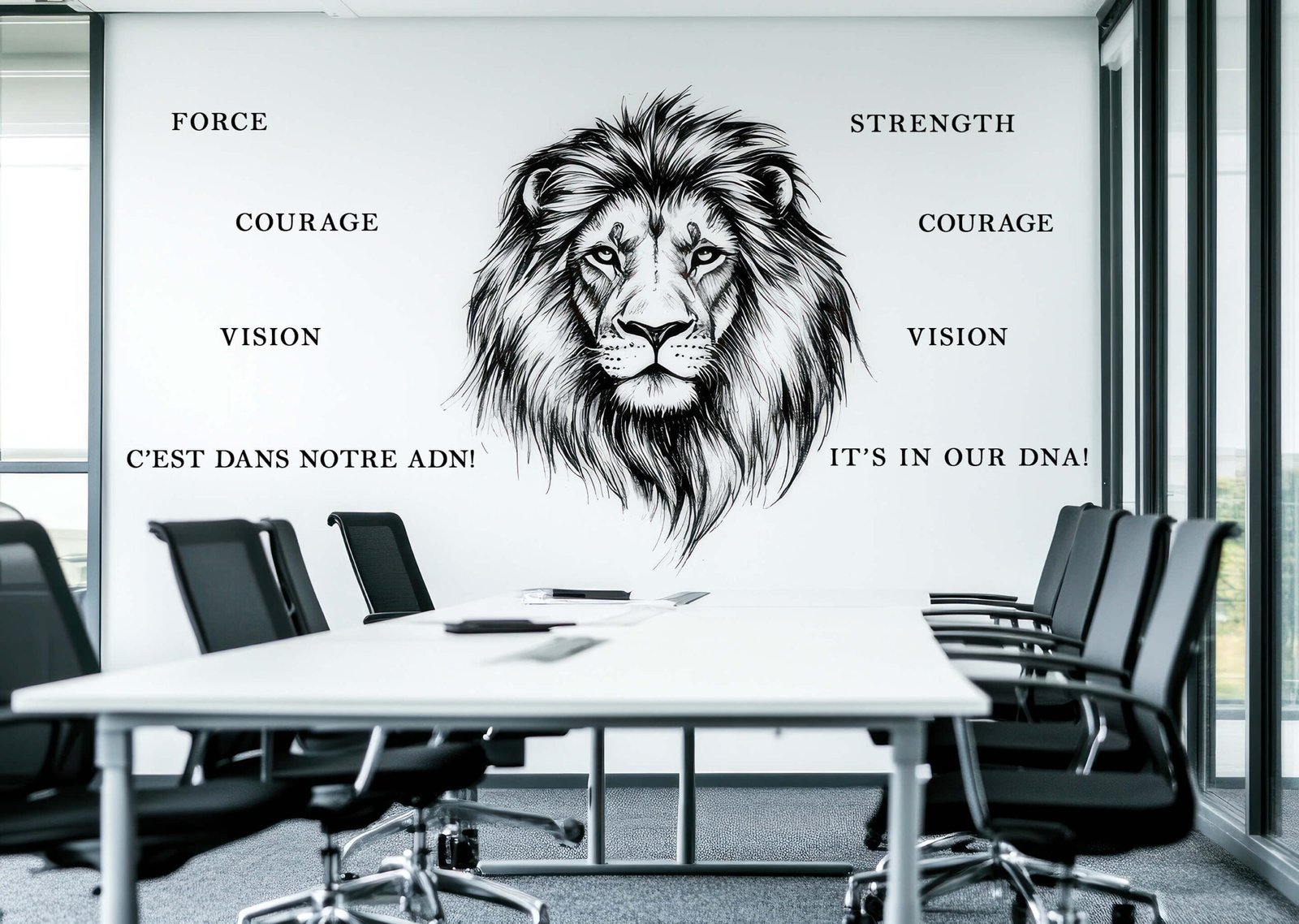 Lettrage Mural Au Québec | Prix Abordable | Imaprestige, image size:1600x1138