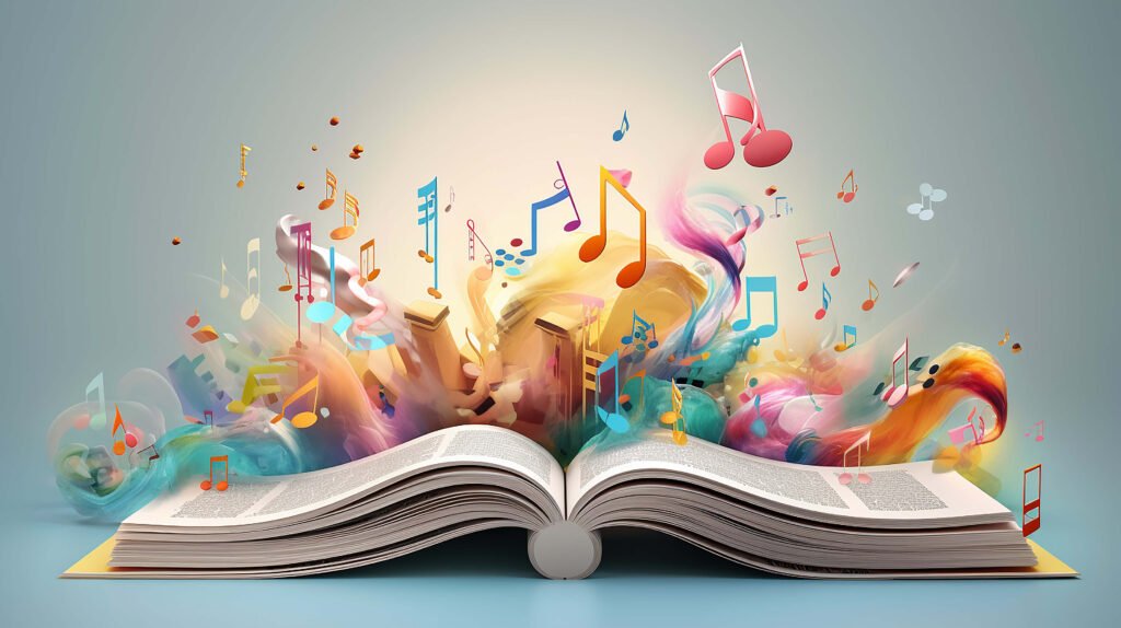 the book notes a whirlwind background abstract