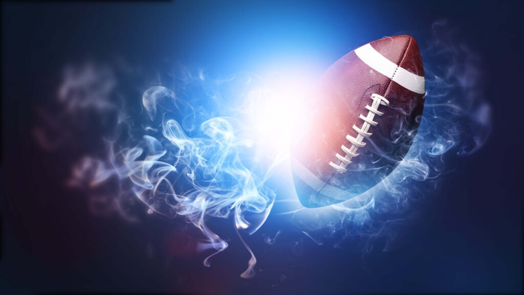 us foot ball white smoke