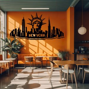 Autocollants muraux – Autocollant New York dans un restaurant