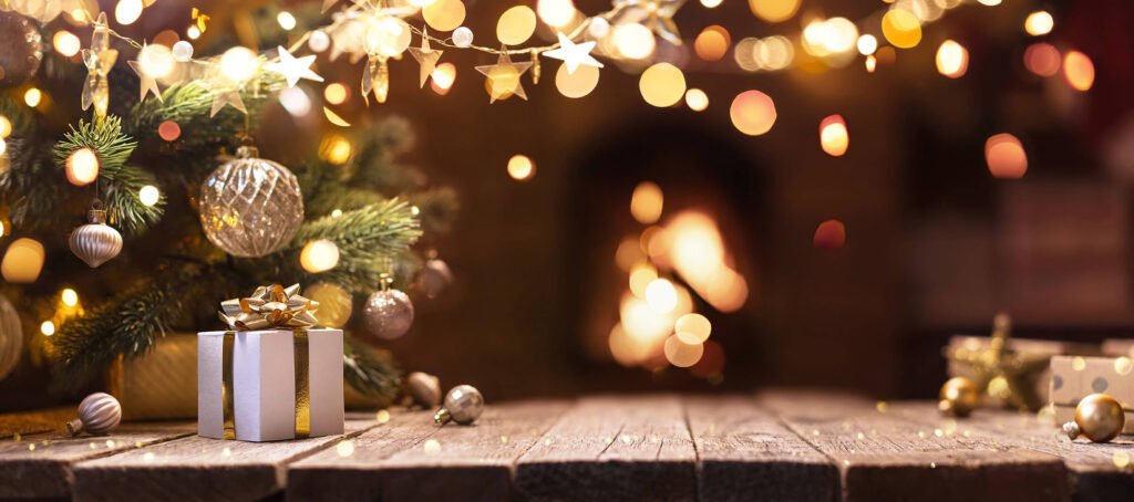 Christmas tree with decor