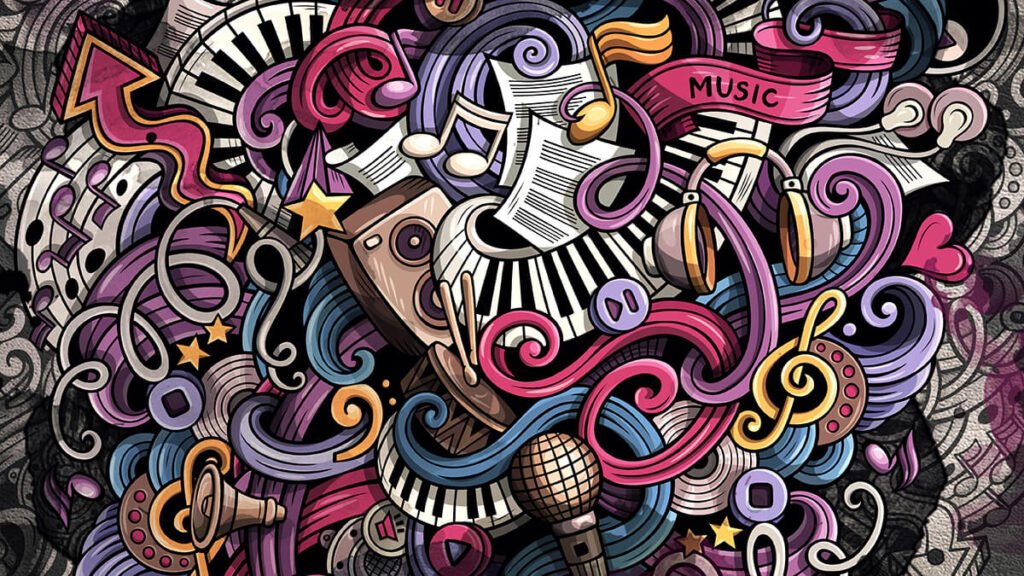 Doodles Music illustration