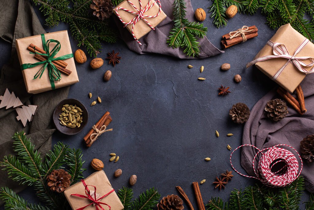 Handmade eco friendly gift box
