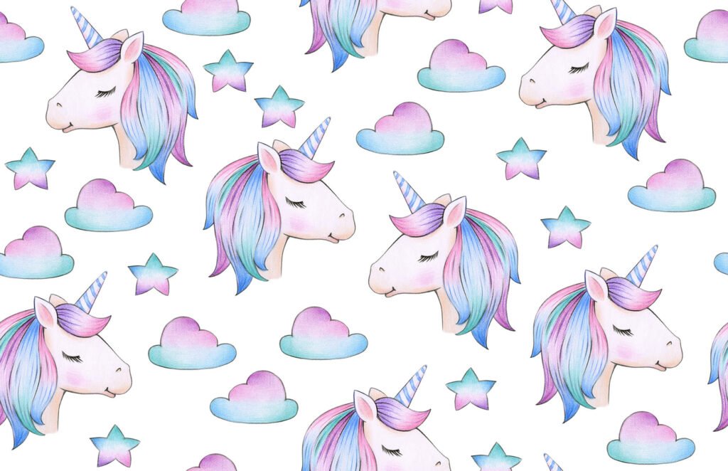 Magic unicorn pattern