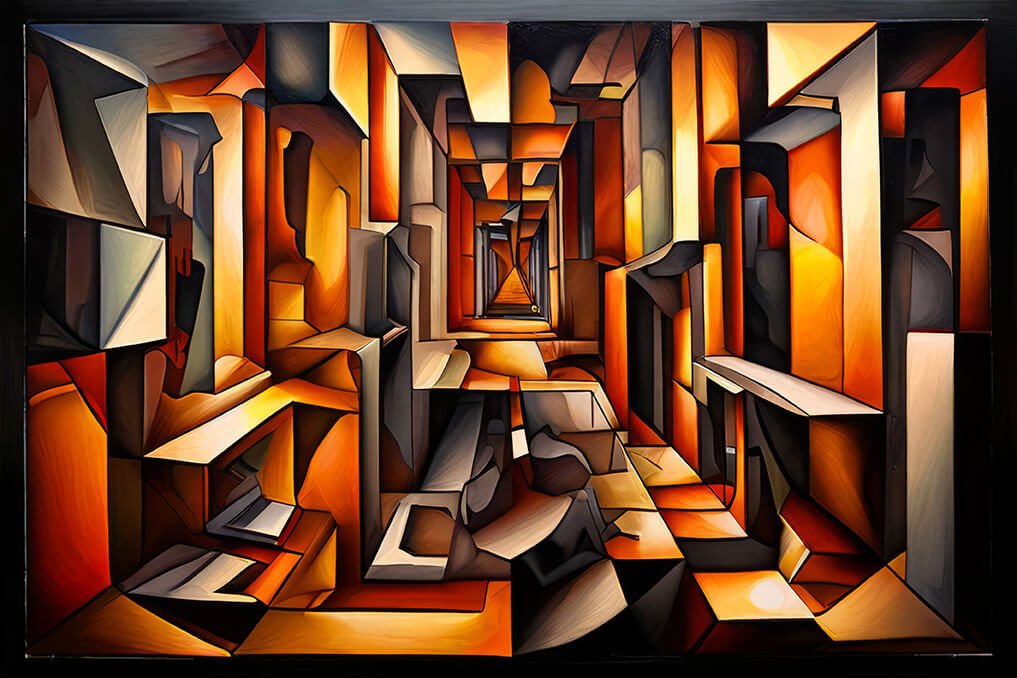 Orange cubes