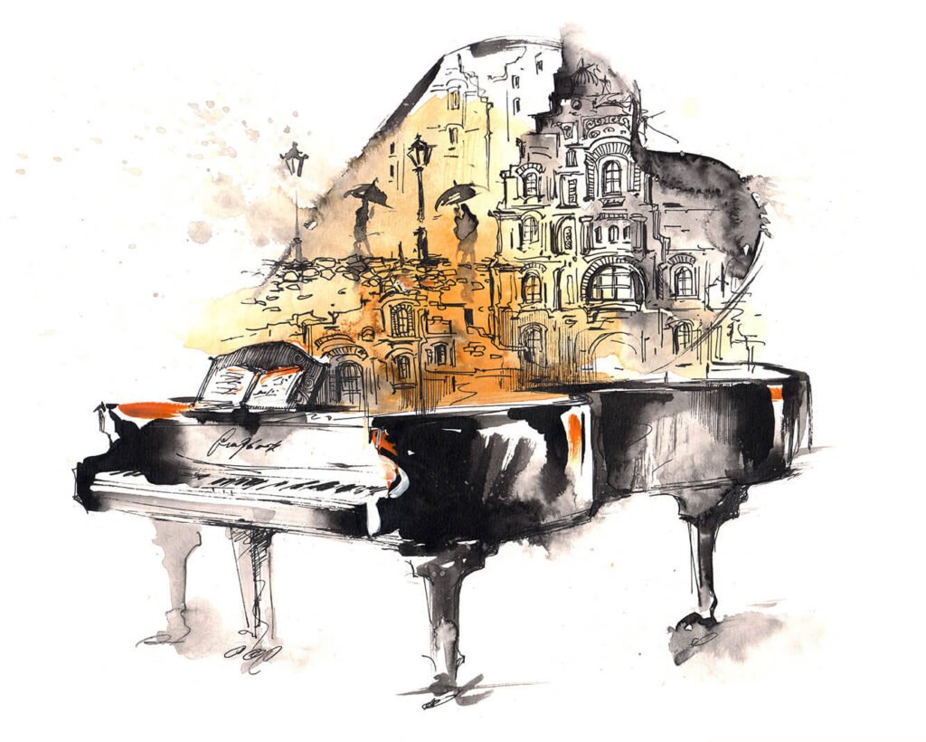 grand piano