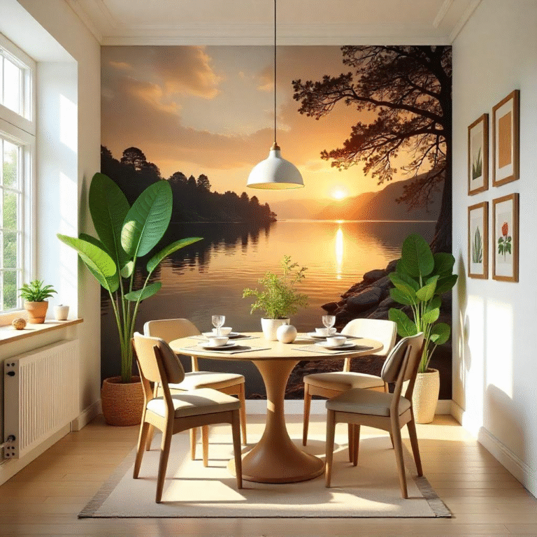 Beautiful nature wallpaper, creating a dreamy, natural sanctuary at home.