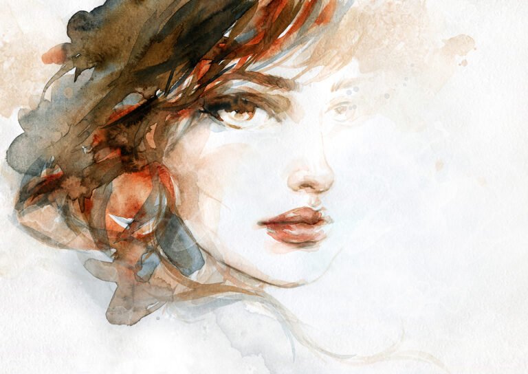 Beautiful woman highlighting elegance and style