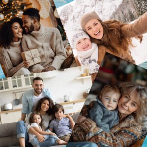 Impression photo -Collage de tirages photo de différentes tailles