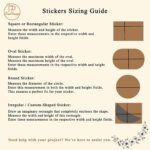 Custom Vinyl Stickers 2 Custom vinyl stickers - How to measure your stickers