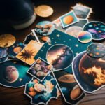 Stickers en Vinyle sur Mesure thème planètes