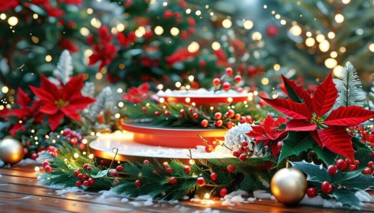 Red Flower arrangement