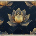 Floating frames chalk for canvas – light color floating frame for artwork